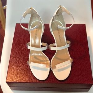 Tamara Mellon Frontline 75 White Patent